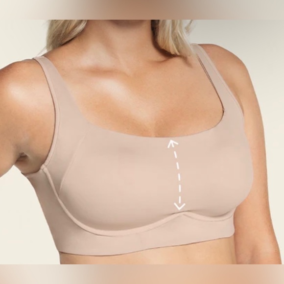 LEONISA Wome’s Everyday Wireless Support Bra - Color: Nude - M - 091054. - Picture 4 of 6
